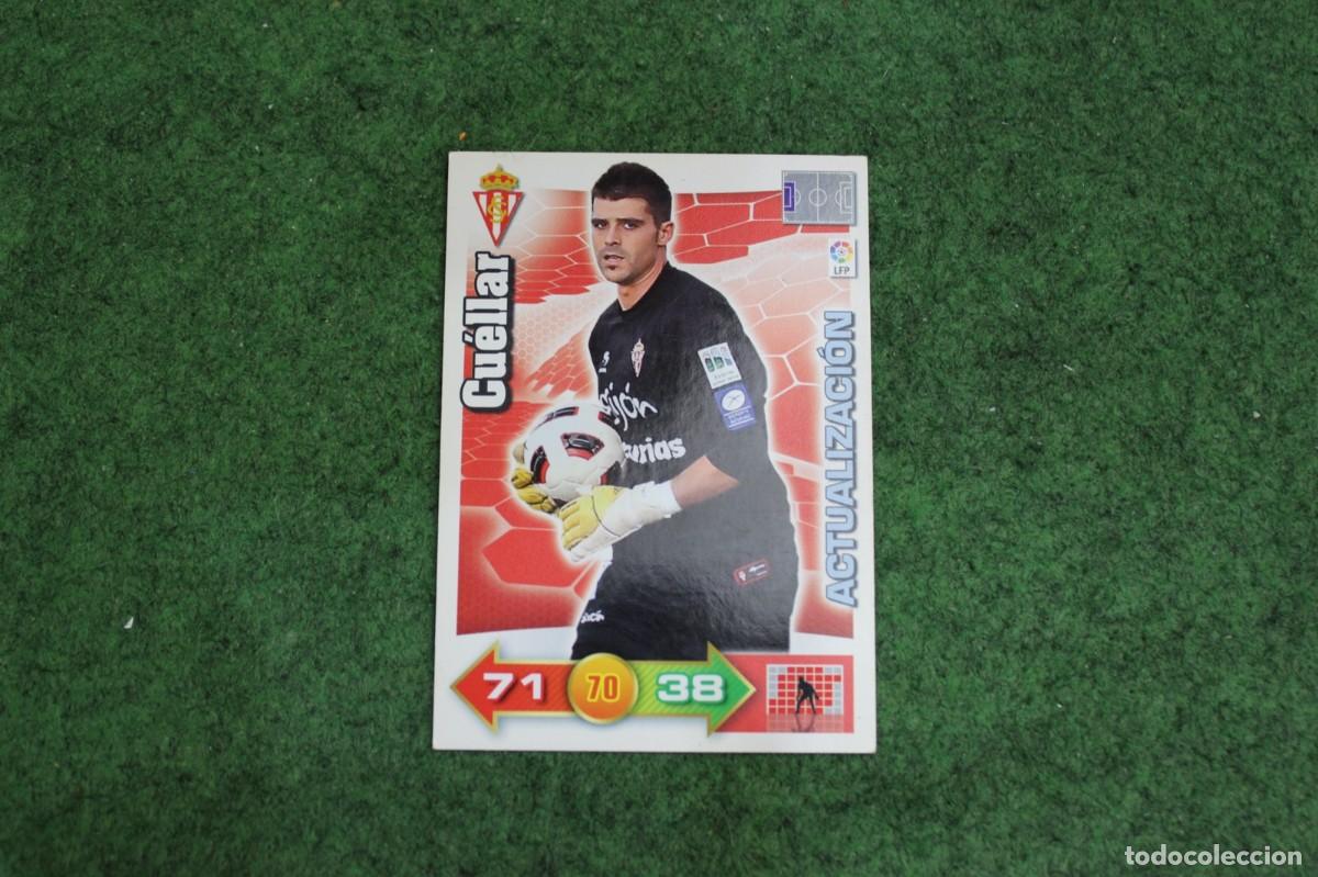 Cromos de f&uacute;tbol: CU&Eacute;LLAR REAL SPORTING DE GIJ&Oacute;N ACTUALIZACI&Oacute;N ADRENALYN XL 2010 2011 10 11 LALIGA SANTANDER