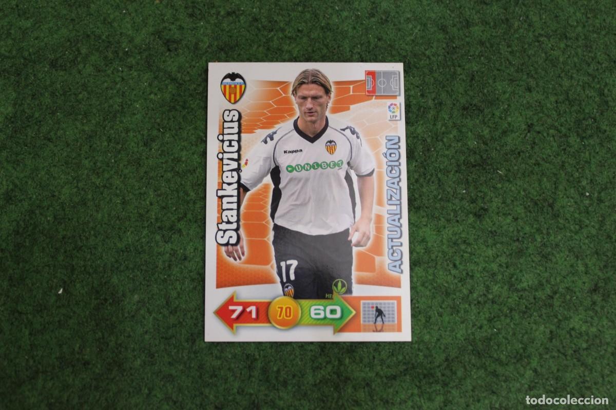 Cromos de Futebol: STANKEVICIUS VALENCIA CF ACTUALIZACI&Oacute;N ADRENALYN XL 2010 2011 10 11 LALIGA SANTANDER