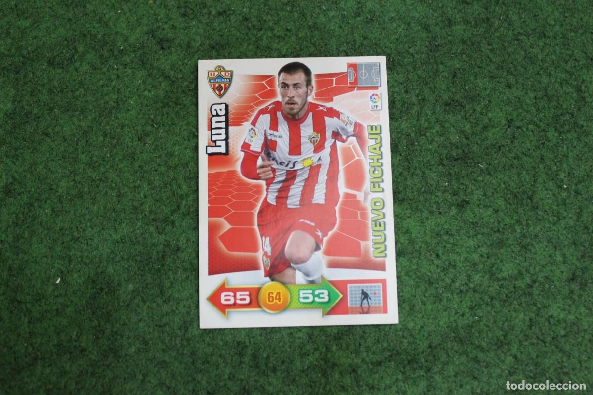 Cromos de f&uacute;tbol: LUNA UD ALMER&Iacute;A NUEVO FICHAJE ADRENALYN XL 2010 2011 10 11 LALIGA SANTANDER
