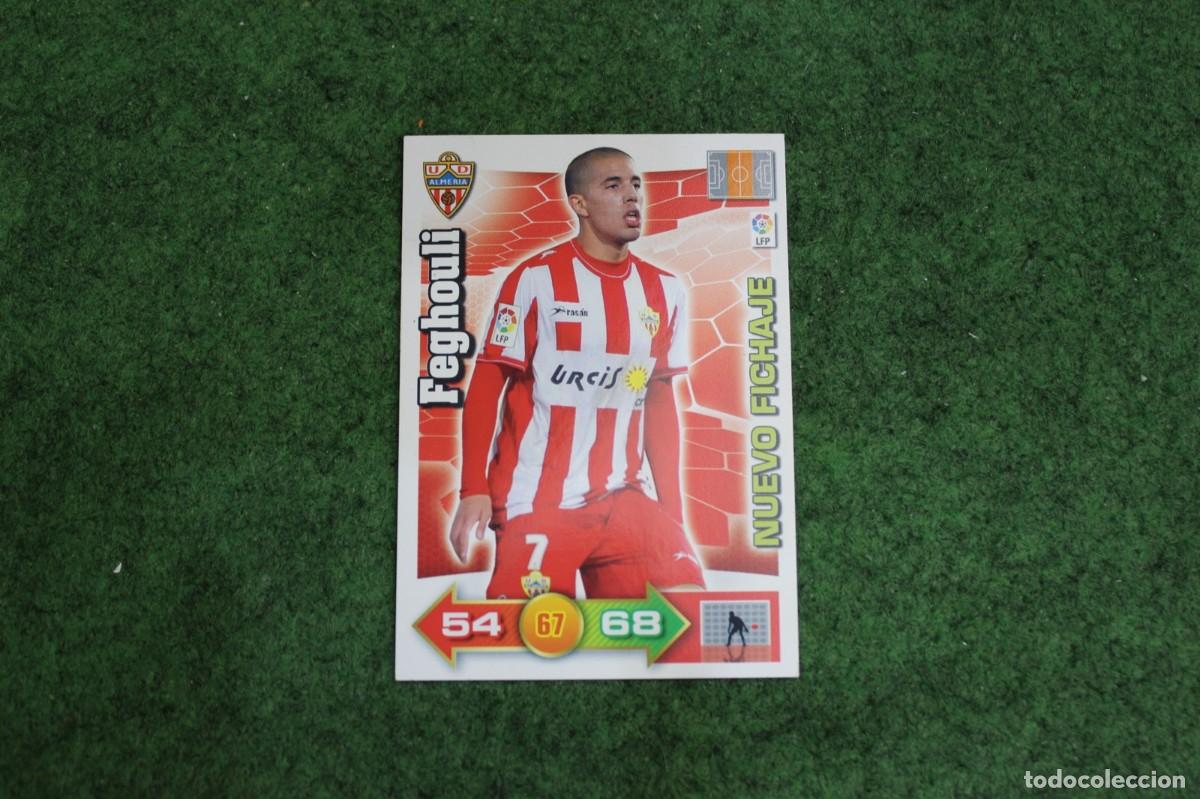 Cromos de f&uacute;tbol: FEGHOULI UD ALMER&Iacute;A NUEVO FICHAJE ADRENALYN XL 2010 2011 10 11 LALIGA SANTANDER