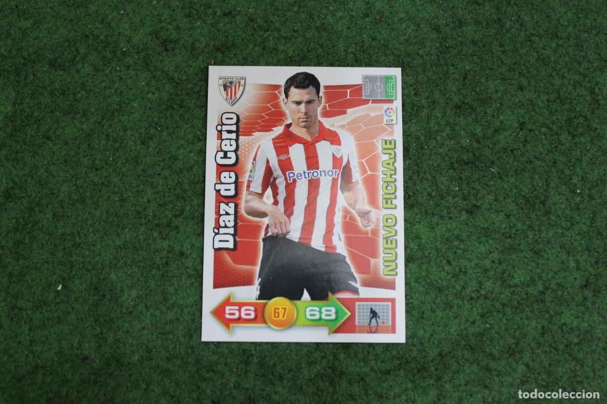 Cromos de f&uacute;tbol: D&Iacute;AZ DE CERIO ATHLETIC CLUB NUEVO FICHAJE ADRENALYN XL 2010 2011 10 11 LALIGA SANTANDER