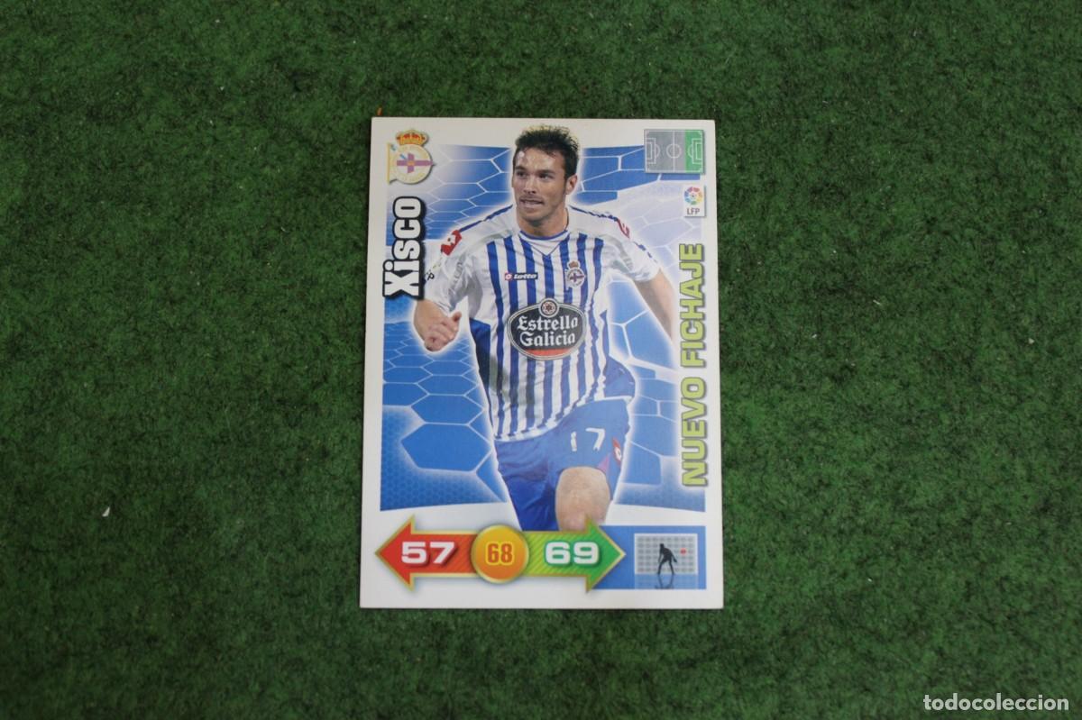 Cromos de f&uacute;tbol: XISCO RC DEPORTIVO NUEVO FICHAJE ADRENALYN XL 2010 2011 10 11 LALIGA SANTANDER