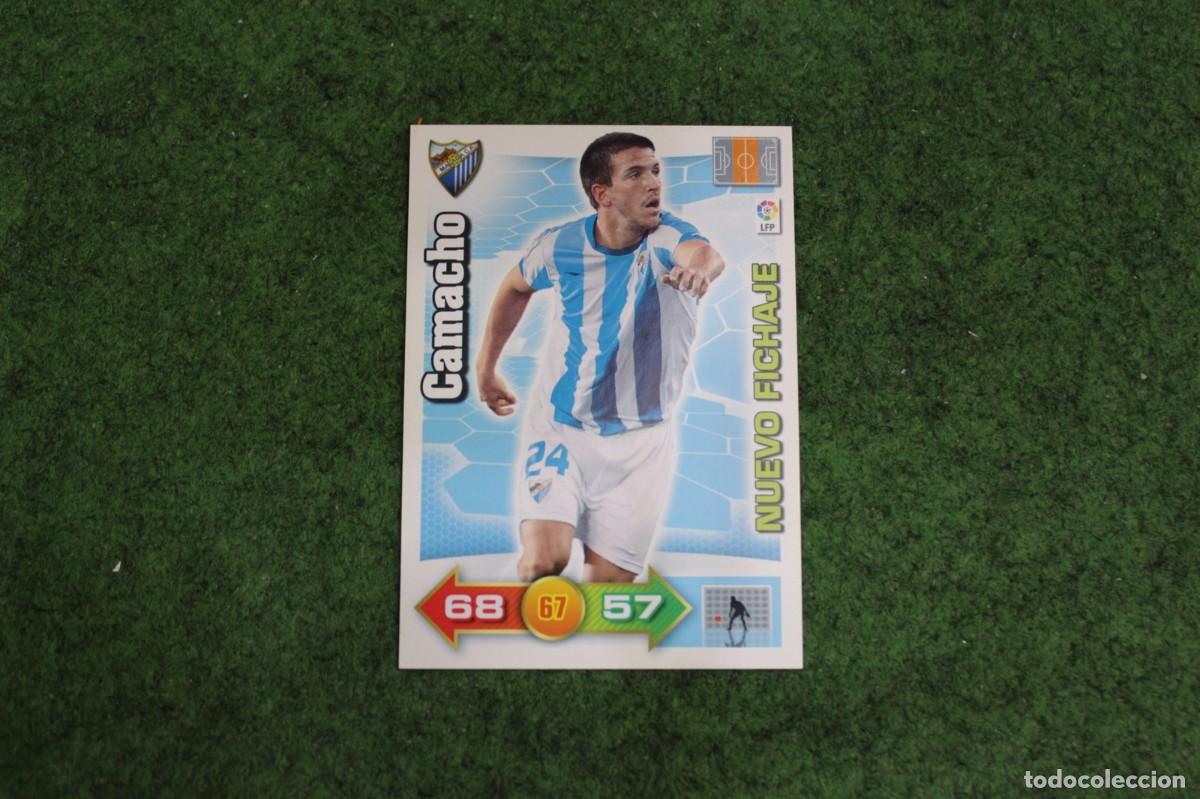 Cromos de f&uacute;tbol: CAMACHO M&Aacute;LAGA CF NUEVO FICHAJE ADRENALYN XL 2010 2011 10 11 LALIGA SANTANDER