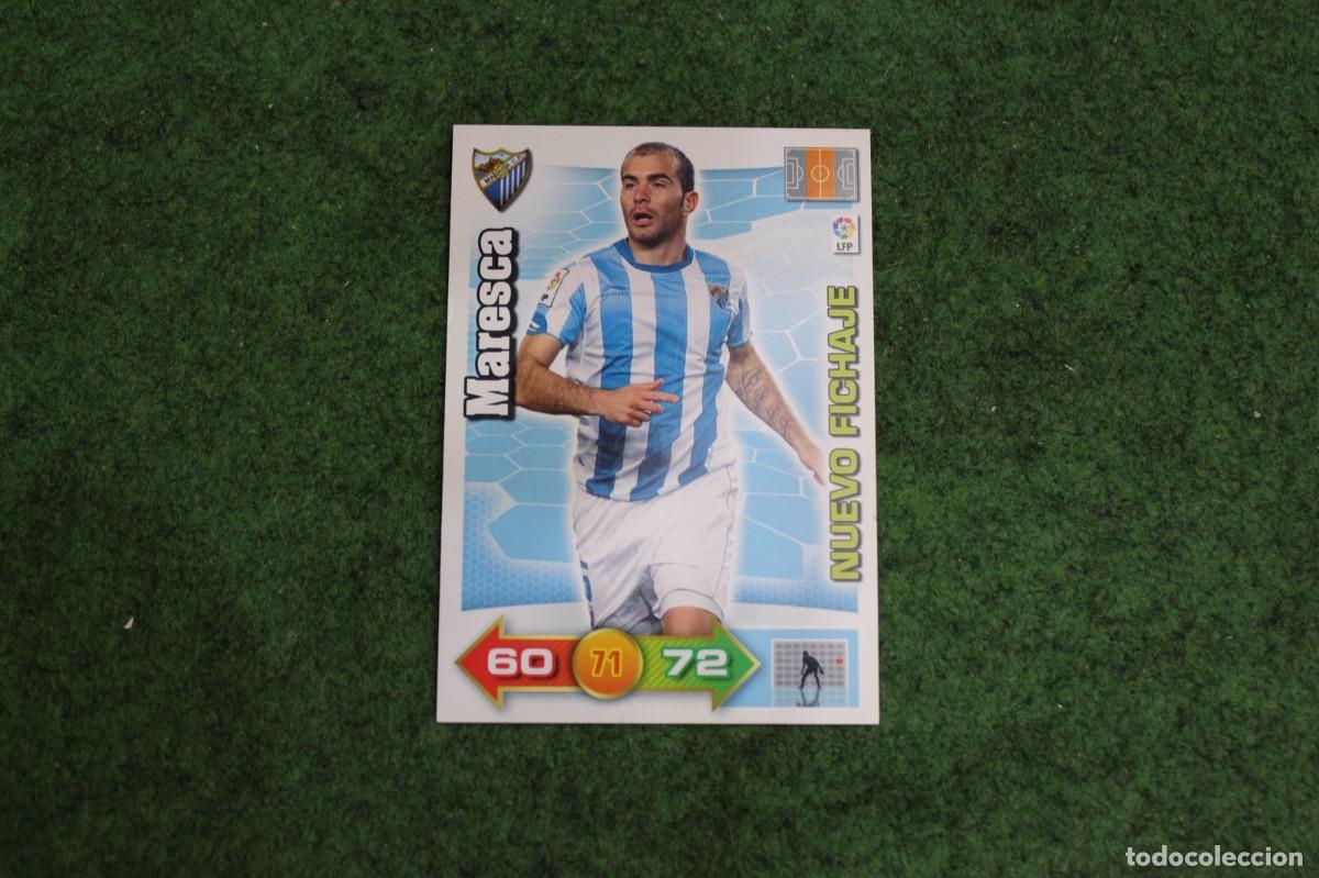 Cromos de f&uacute;tbol: MARESCA M&Aacute;LAGA CF NUEVO FICHAJE ADRENALYN XL 2010 2011 10 11 LALIGA SANTANDER
