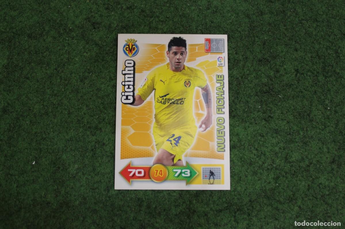 Cromos de f&uacute;tbol: CICINHO VILLARREAL CF NUEVO FICHAJE ADRENALYN XL 2010 2011 10 11 LALIGA SANTANDER