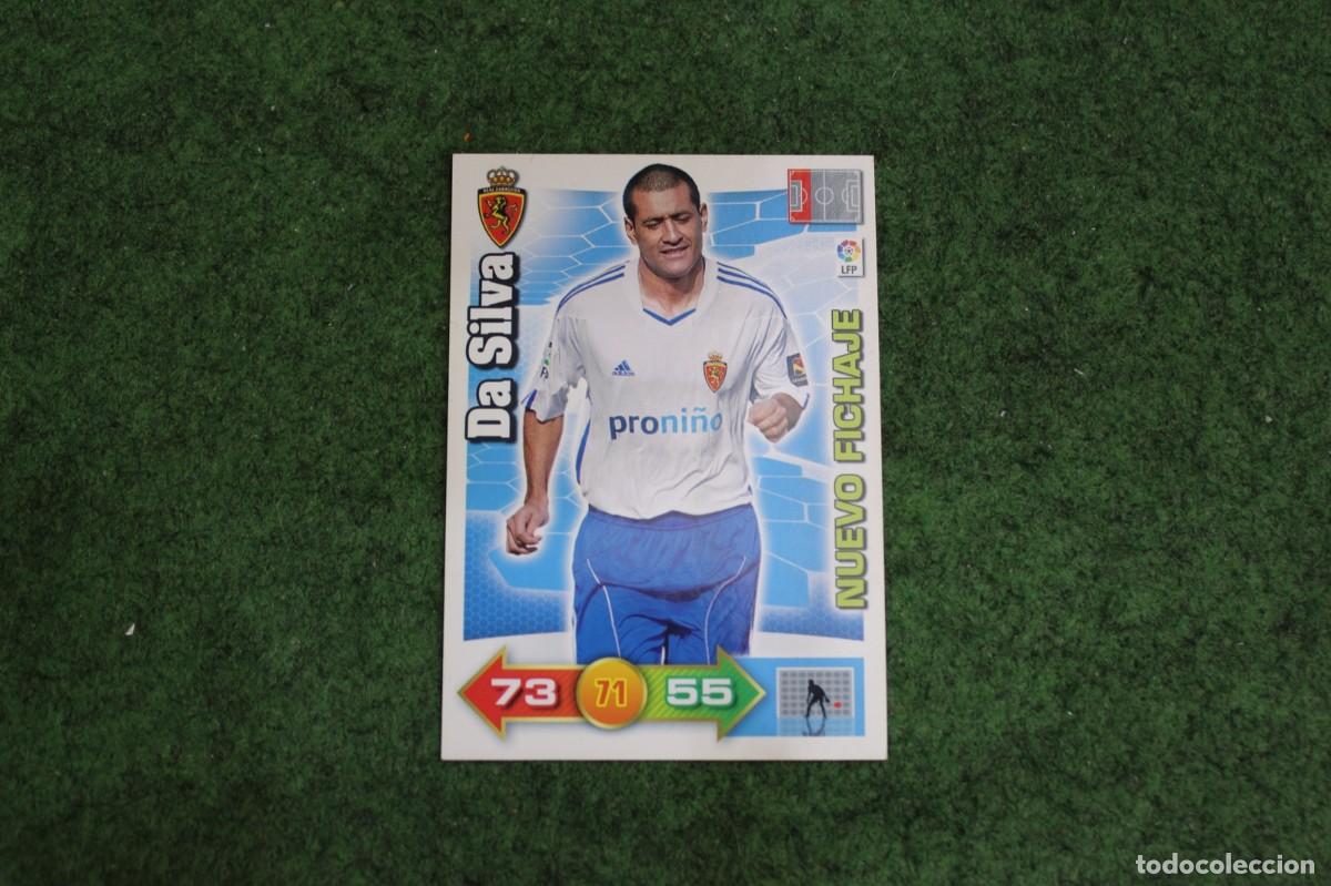 Cromos de f&uacute;tbol: DA SILVA REAL ZARAGOZA NUEVO FICHAJE ADRENALYN XL 2010 2011 10 11 LALIGA SANTANDER