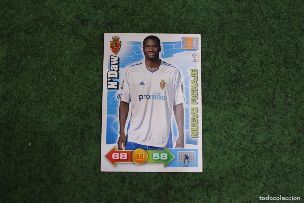 Cromos de Futebol: N'DAW REAL ZARAGOZA NUEVO FICHAJE ADRENALYN XL 2010 2011 10 11 LALIGA SANTANDER