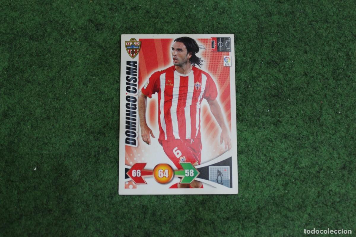 Cromos de Futebol: DOMINGO CISMA UD ALMER&Iacute;A ADRENALYN XL 2009 2010 09 10 LALIGA SANTANDER