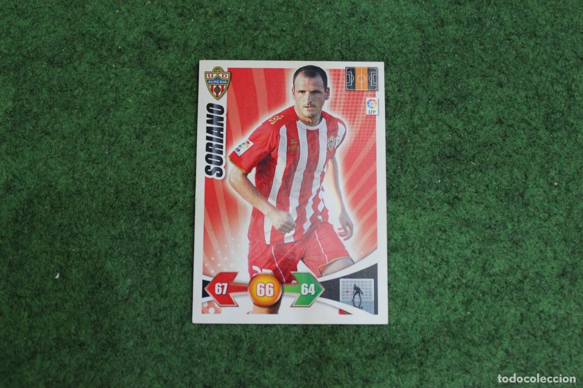 Cromos de Futebol: SORIANO UD ALMER&Iacute;A ADRENALYN XL 2009 2010 09 10 LALIGA SANTANDER