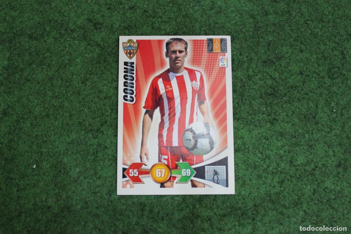 Cromos de Futebol: CORONA UD ALMER&Iacute;A ADRENALYN XL 2009 2010 09 10 LALIGA SANTANDER