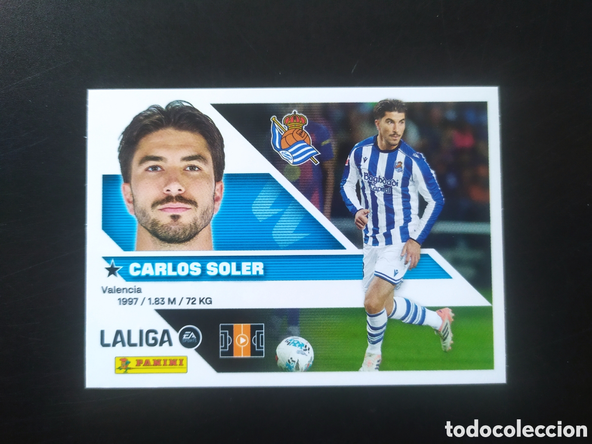 Cromos de Futebol: Liga este 2026 2027 26 27 panini Carlos Soler n&deg; 14 Real Sociedad