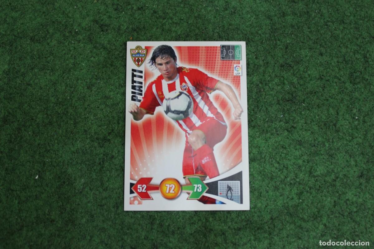 Cromos de Futebol: PIATTI UD ALMER&Iacute;A ADRENALYN XL 2009 2010 09 10 LALIGA SANTANDER