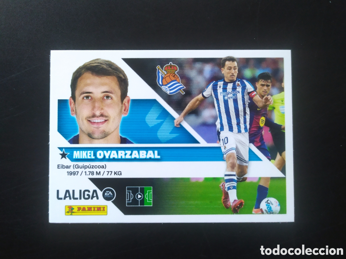 Cromos de Futebol: Liga este 2026 2027 26 27 panini Oyarzabal n&deg; 20 Real Sociedad