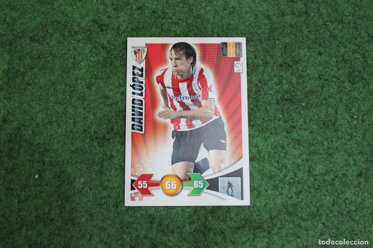 Cromos de Futebol: DAVID L&Oacute;PEZ ATHLETIC CLUB ADRENALYN XL 2009 2010 09 10 LALIGA SANTANDER