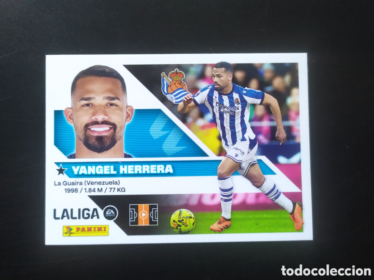Cromos de Futebol: Liga este 2026 2027 26 27 panini Yangel Herrera n&deg; 13A 13 A Real Sociedad