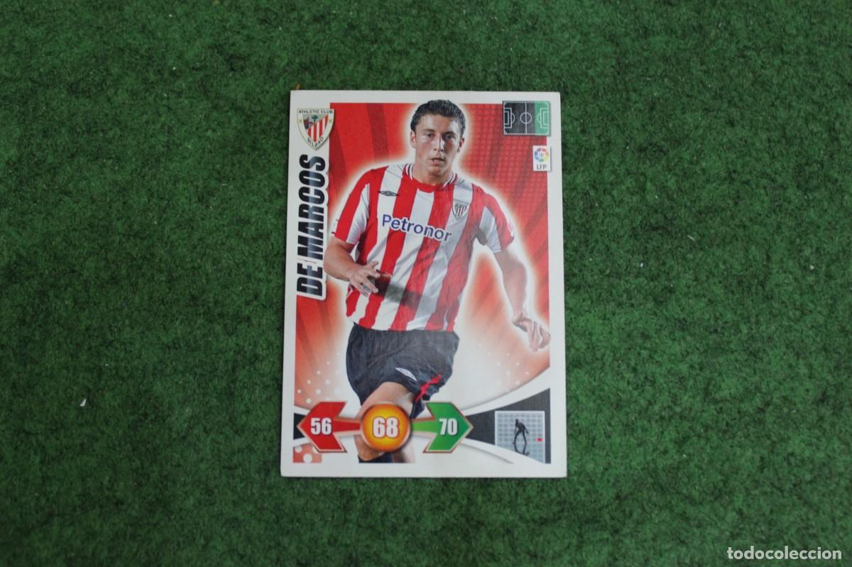 Cromos de f&uacute;tbol: DE MARCOS ATHLETIC CLUB ADRENALYN XL 2009 2010 09 10 LALIGA SANTANDER