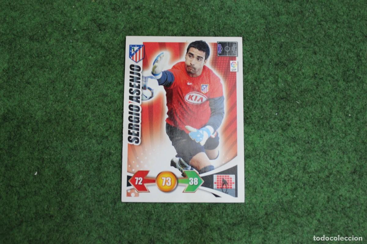 Cromos de f&uacute;tbol: SERGIO ASENJO ATL&Eacute;TICO DE MADRID ADRENALYN XL 2009 2010 09 10 LALIGA SANTANDER