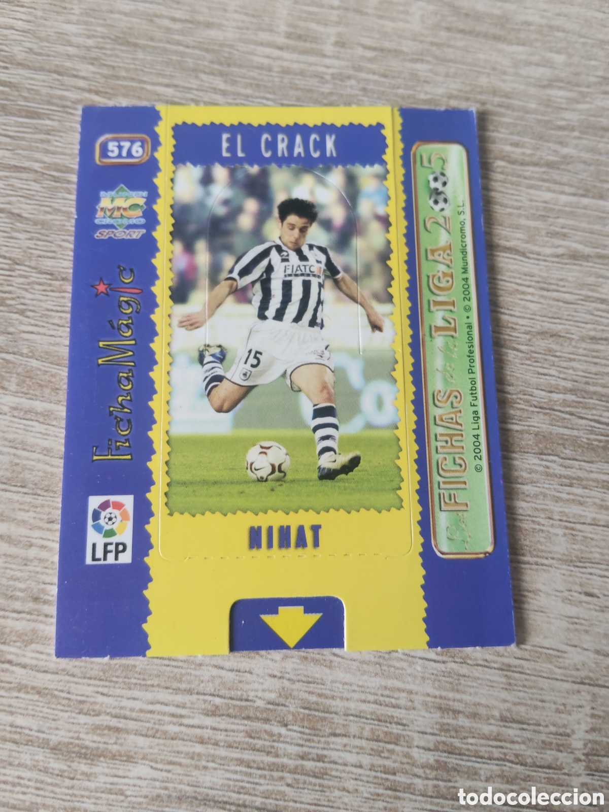 Cromos de f&uacute;tbol: Mundicromo las fichas de la liga 2004 2005 04 05 576 Nihat Real Sociedad