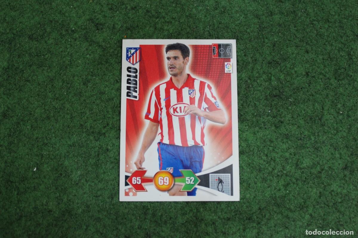 Cromos de f&uacute;tbol: PABLO ATL&Eacute;TICO DE MADRID ADRENALYN XL 2009 2010 09 10 LALIGA SANTANDER