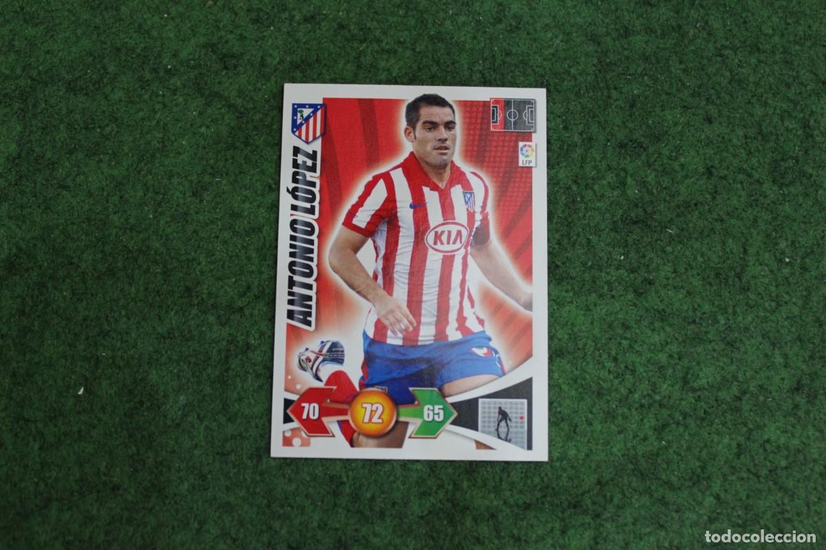 Cromos de f&uacute;tbol: ANTONIO L&Oacute;PEZ ATL&Eacute;TICO DE MADRID ADRENALYN XL 2009 2010 09 10 LALIGA SANTANDER