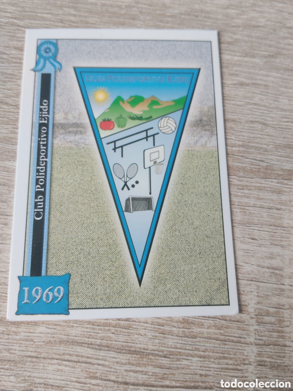 Cromos de f&uacute;tbol: Mundicromo las fichas de la liga 2005 2006 05 06 582 escudo Poli Ejido