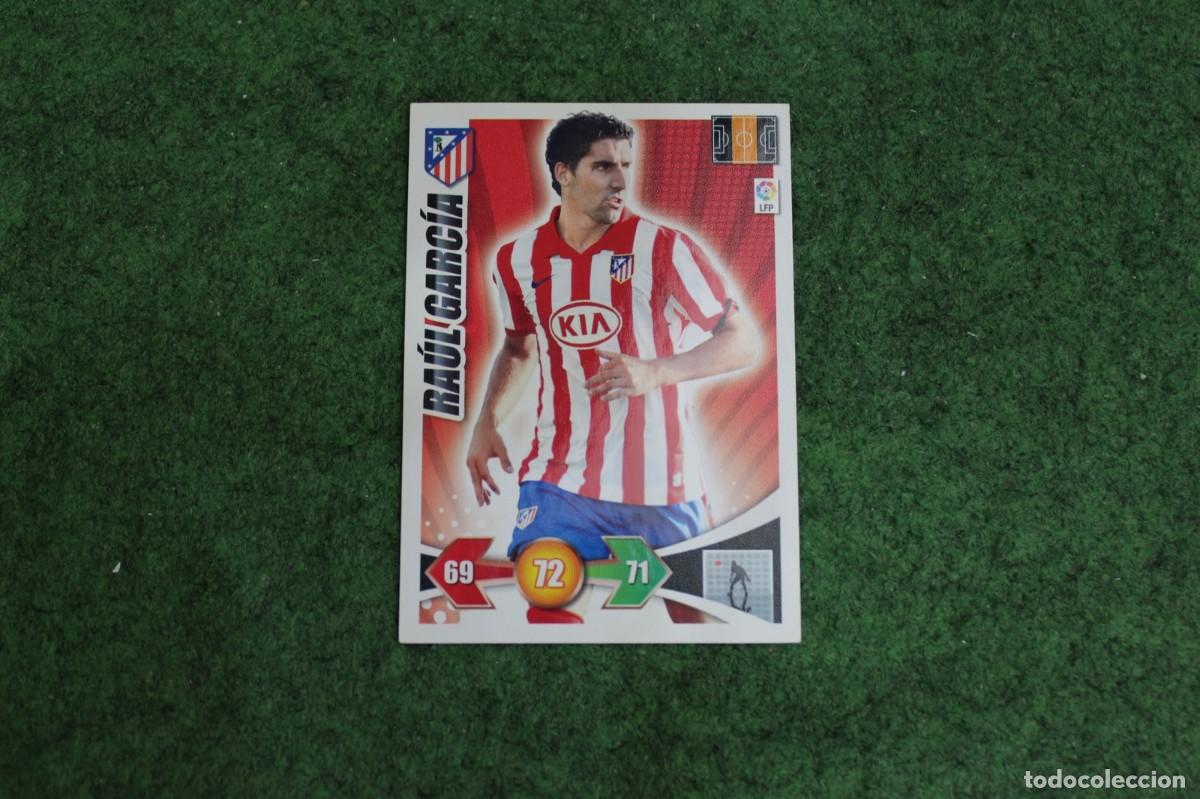 Cromos de f&uacute;tbol: RA&Uacute;L GARC&Iacute;A ATL&Eacute;TICO DE MADRID ADRENALYN XL 2009 2010 09 10 LALIGA SANTANDER