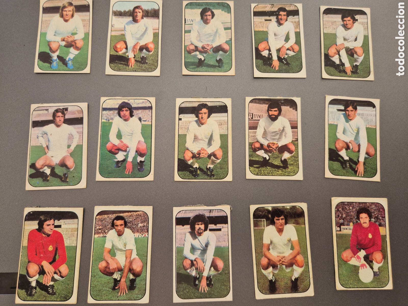 Cromos de f&uacute;tbol: LIGA 1976 1977 76 77 15 CROMOS REAL MADRID
