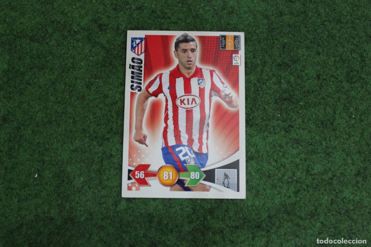 Cromos de f&uacute;tbol: SIM&Atilde;O ATL&Eacute;TICO DE MADRID ADRENALYN XL 2009 2010 09 10 LALIGA SANTANDER