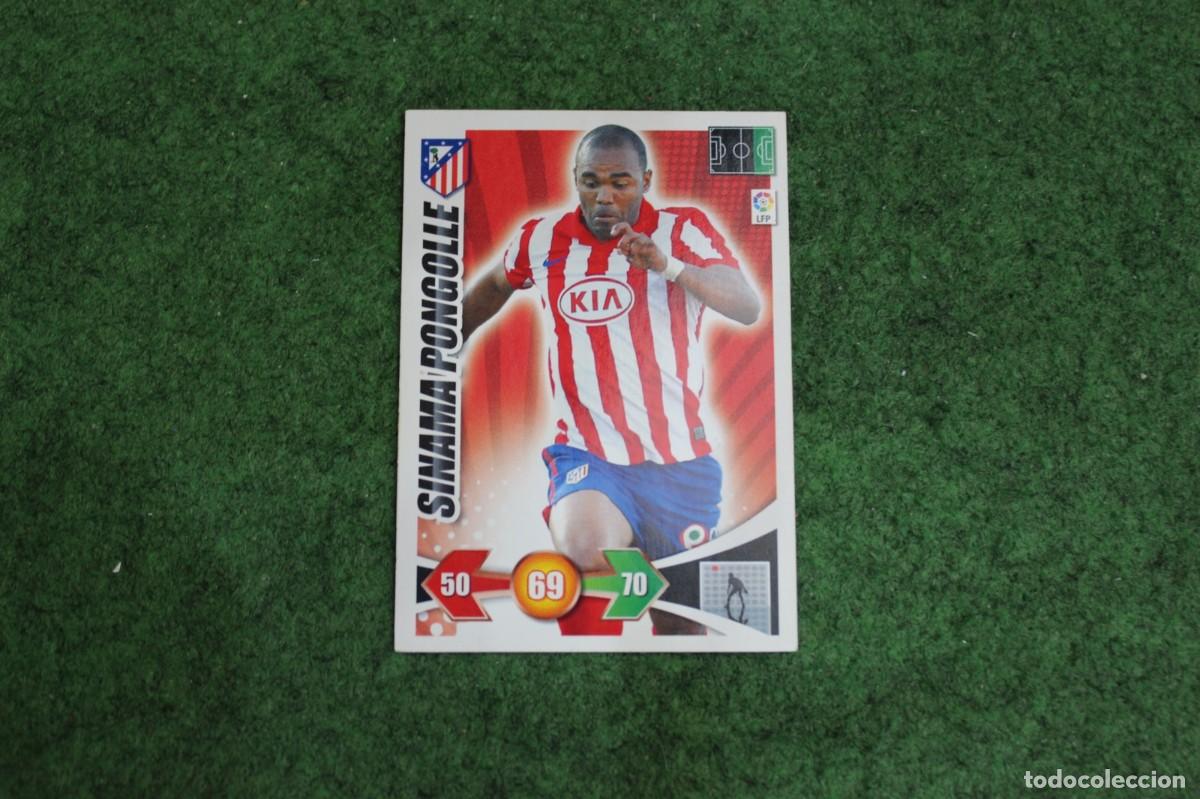 Cromos de f&uacute;tbol: SINAMA PONGOLLE ATL&Eacute;TICO DE MADRID ADRENALYN XL 2009 2010 09 10 LALIGA SANTANDER