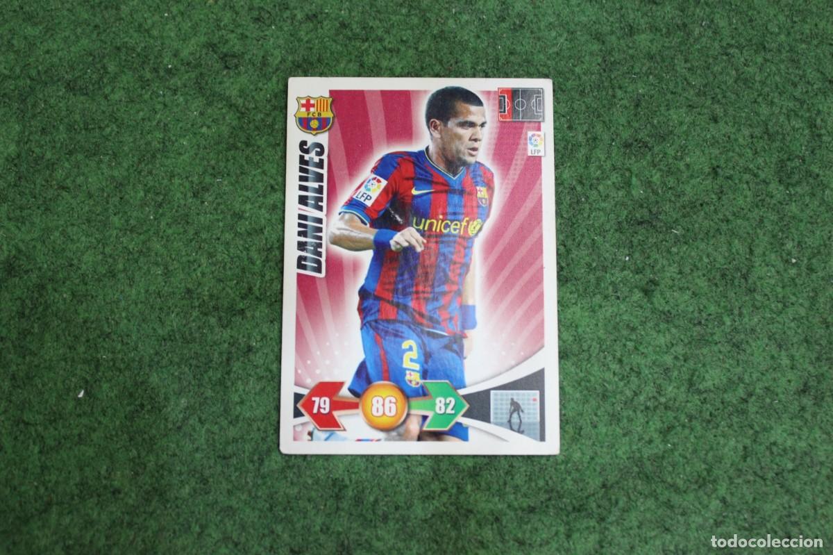 Cromos de f&uacute;tbol: DANI ALVES FC BARCELONA ADRENALYN XL 2009 2010 09 10 LALIGA SANTANDER