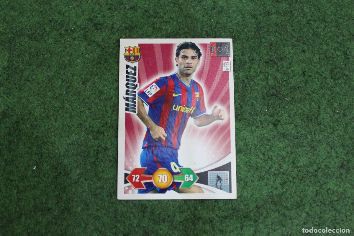 Cromos de f&uacute;tbol: M&Aacute;RQUEZ FC BARCELONA ADRENALYN XL 2009 2010 09 10 LALIGA SANTANDER