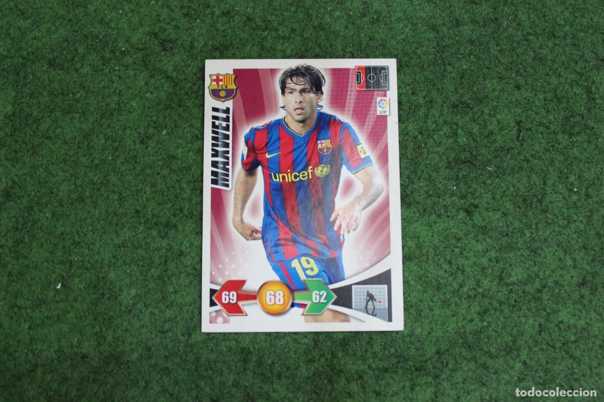 Cromos de f&uacute;tbol: MAXWELL FC BARCELONA ADRENALYN XL 2009 2010 09 10 LALIGA SANTANDER