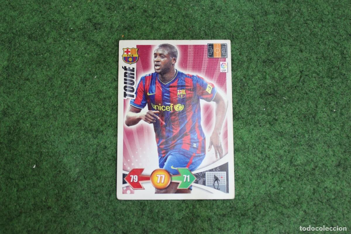 Cromos de f&uacute;tbol: TOUR&Eacute; FC BARCELONA ADRENALYN XL 2009 2010 09 10 LALIGA SANTANDER
