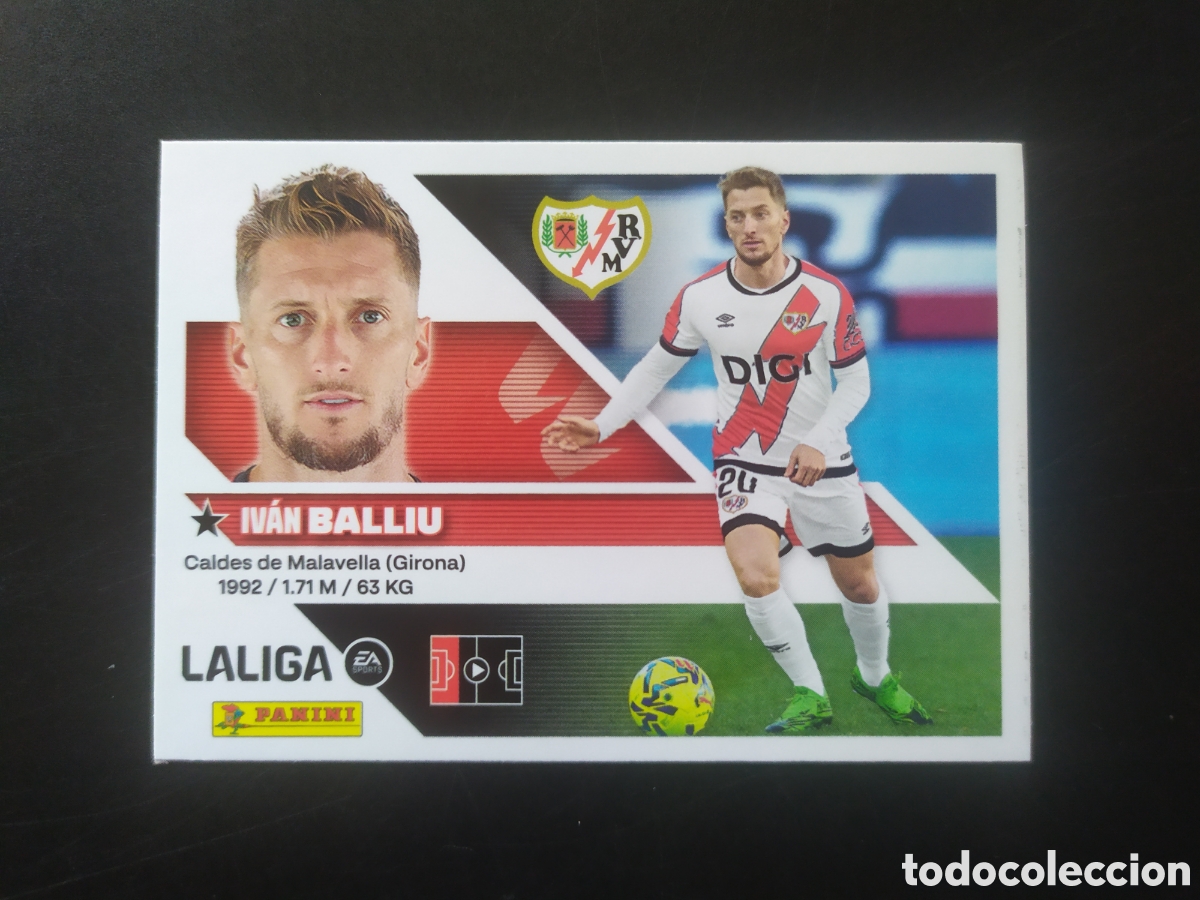 Cromos de f&uacute;tbol: Liga este 2026 2027 26 27 panini Balliu n&deg; 6 Rayo Vallecano