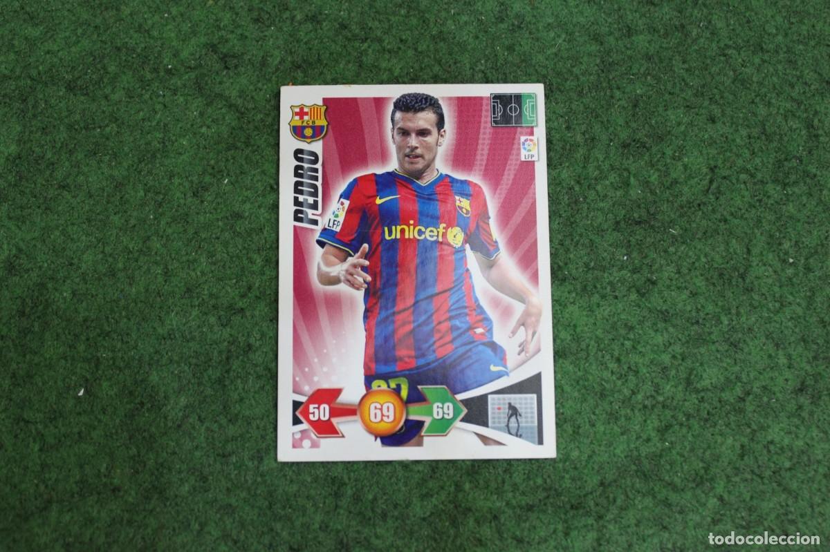 Cromos de f&uacute;tbol: PEDRO FC BARCELONA ADRENALYN XL 2009 2010 09 10 LALIGA SANTANDER