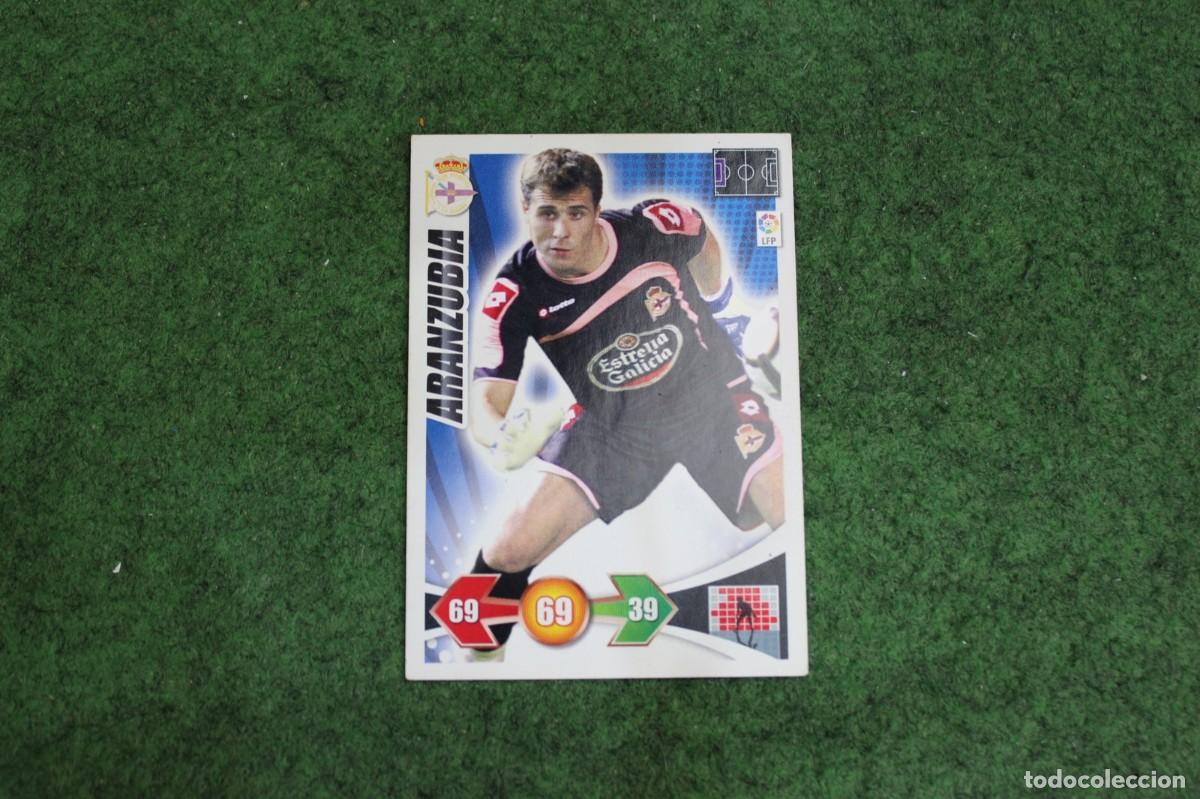 Cromos de f&uacute;tbol: ARANZUBIA RC DEPORTIVO ADRENALYN XL 2009 2010 09 10 LALIGA SANTANDER