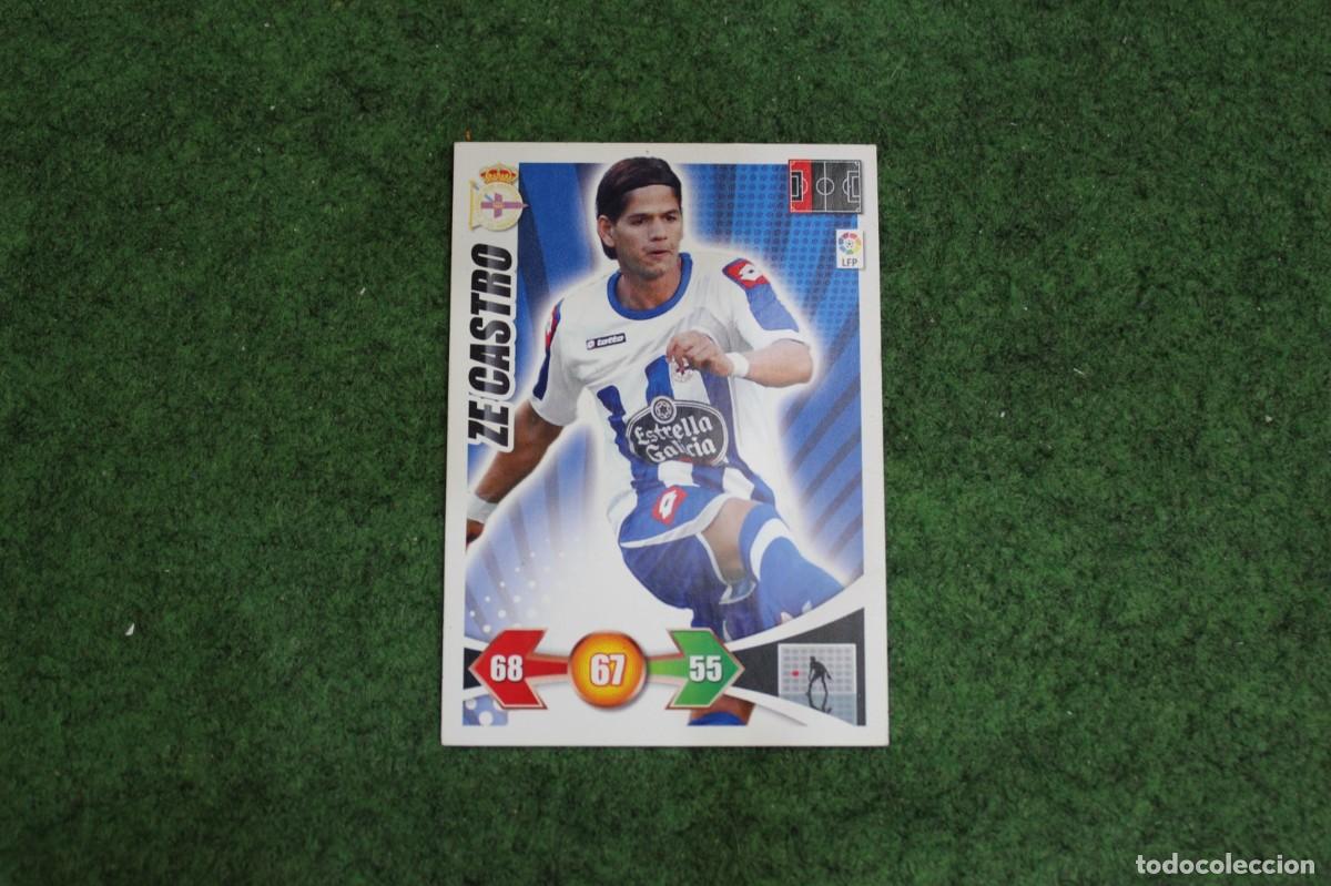 Cromos de f&uacute;tbol: Z&Eacute; CASTRO RC DEPORTIVO ADRENALYN XL 2009 2010 09 10 LALIGA SANTANDER