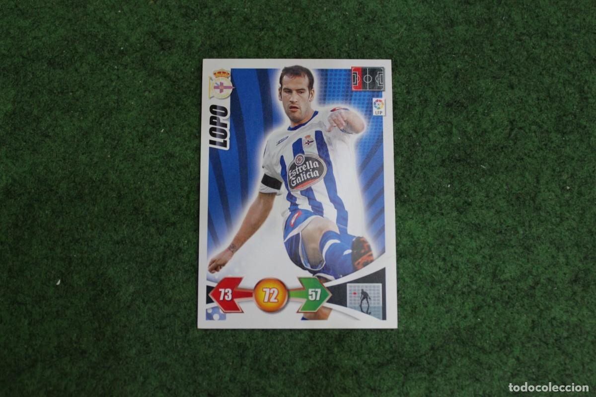 Cromos de f&uacute;tbol: LOPO RC DEPORTIVO ADRENALYN XL 2009 2010 09 10 LALIGA SANTANDER