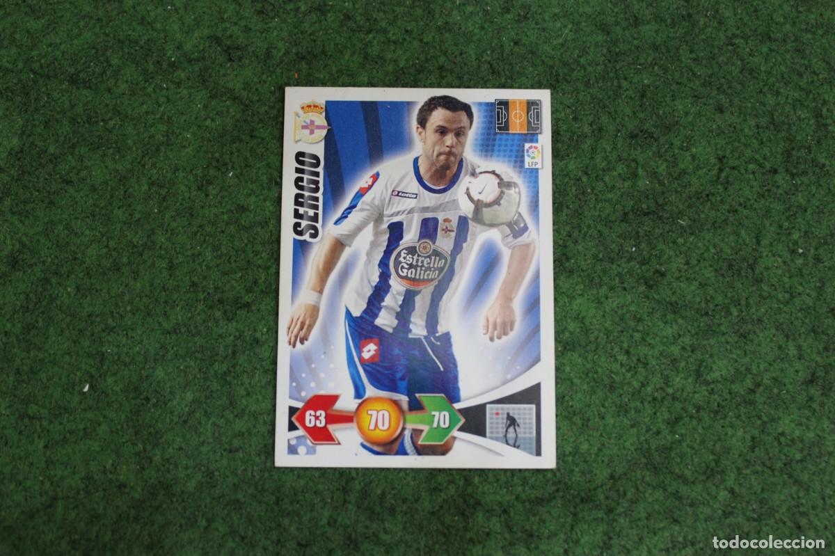 Cromos de f&uacute;tbol: SERGIO RC DEPORTIVO ADRENALYN XL 2009 2010 09 10 LALIGA SANTANDER