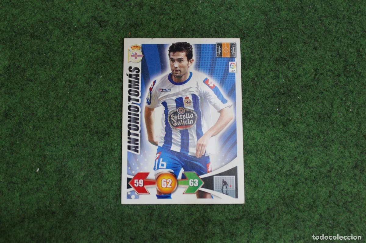 Cromos de f&uacute;tbol: ANTONIO TOM&Aacute;S RC DEPORTIVO ADRENALYN XL 2009 2010 09 10 LALIGA SANTANDER