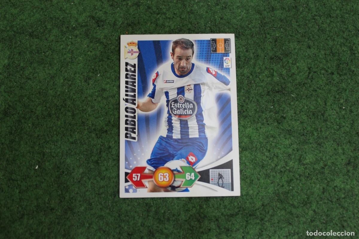 Cromos de f&uacute;tbol: PABLO &Aacute;LVAREZ RC DEPORTIVO ADRENALYN XL 2009 2010 09 10 LALIGA SANTANDER