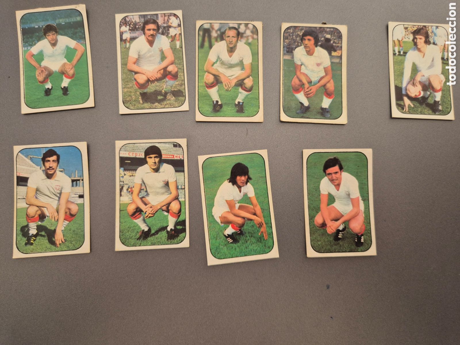 Cromos de f&uacute;tbol: LIGA 1976 1977 76 77 9 CROMOS SEVILLA