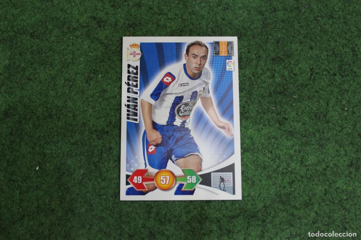 Cromos de f&uacute;tbol: IV&Aacute;N P&Eacute;REZ RC DEPORTIVO ADRENALYN XL 2009 2010 09 10 LALIGA SANTANDER