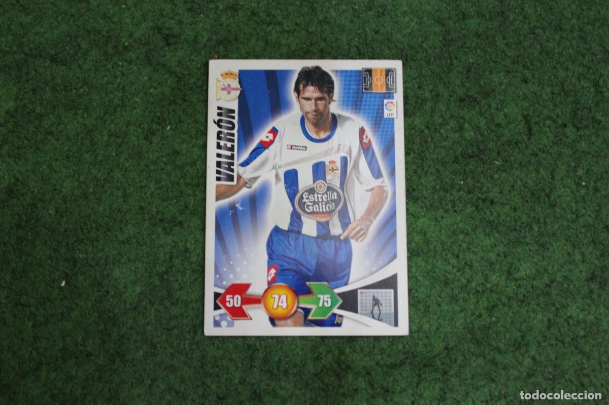 Cromos de f&uacute;tbol: VALER&Oacute;N RC DEPORTIVO ADRENALYN XL 2009 2010 09 10 LALIGA SANTANDER