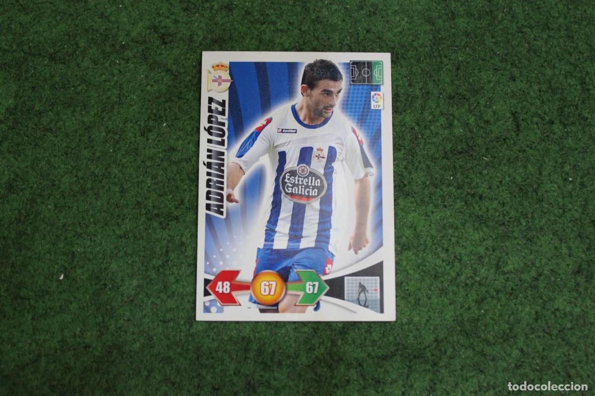 Cromos de f&uacute;tbol: ADRI&Aacute;N L&Oacute;PEZ RC DEPORTIVO ADRENALYN XL 2009 2010 09 10 LALIGA SANTANDER