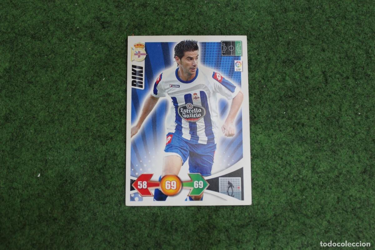 Cromos de f&uacute;tbol: RIKI RC DEPORTIVO ADRENALYN XL 2009 2010 09 10 LALIGA SANTANDER