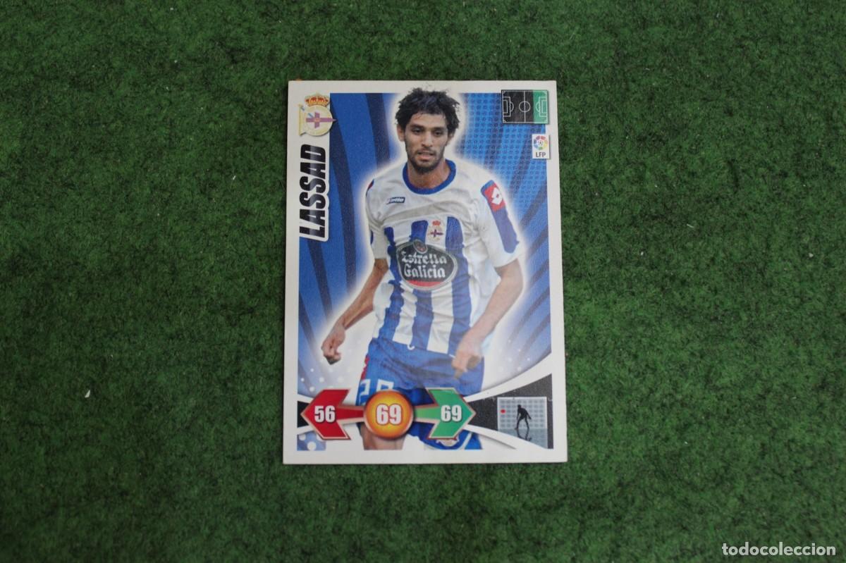 Cromos de f&uacute;tbol: LASSAD RC DEPORTIVO ADRENALYN XL 2009 2010 09 10 LALIGA SANTANDER