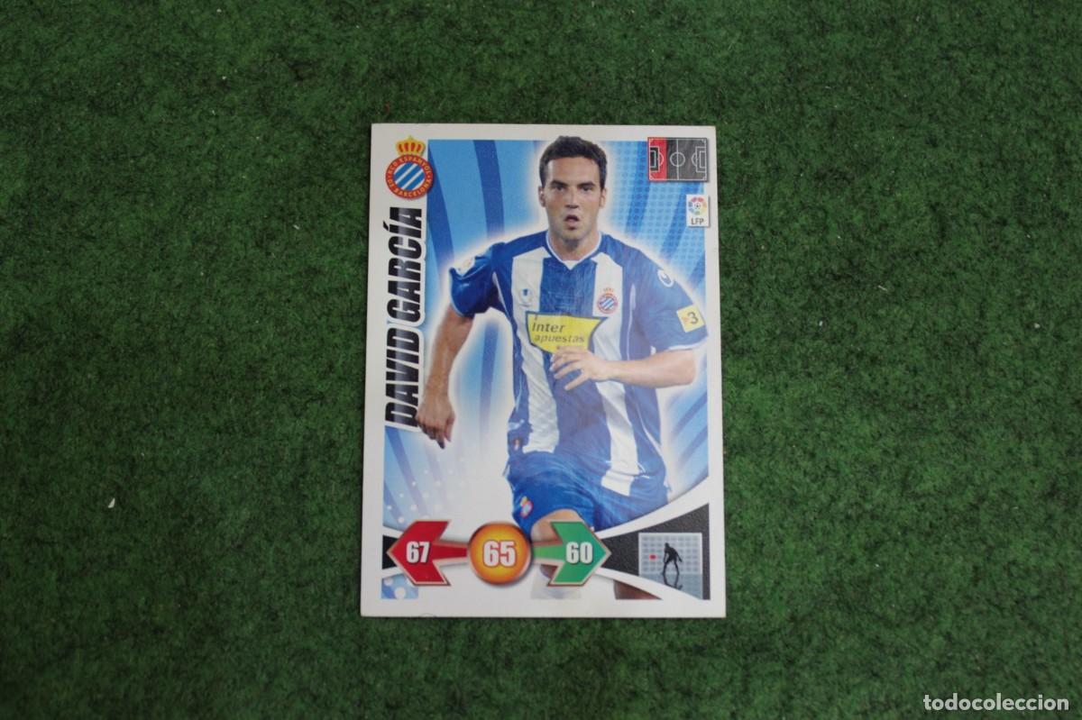 Cartes &agrave; collectionner de Football: DAVID GARC&Iacute;A RCD ESPANYOL ADRENALYN XL 2009 2010 09 10 LALIGA SANTANDER