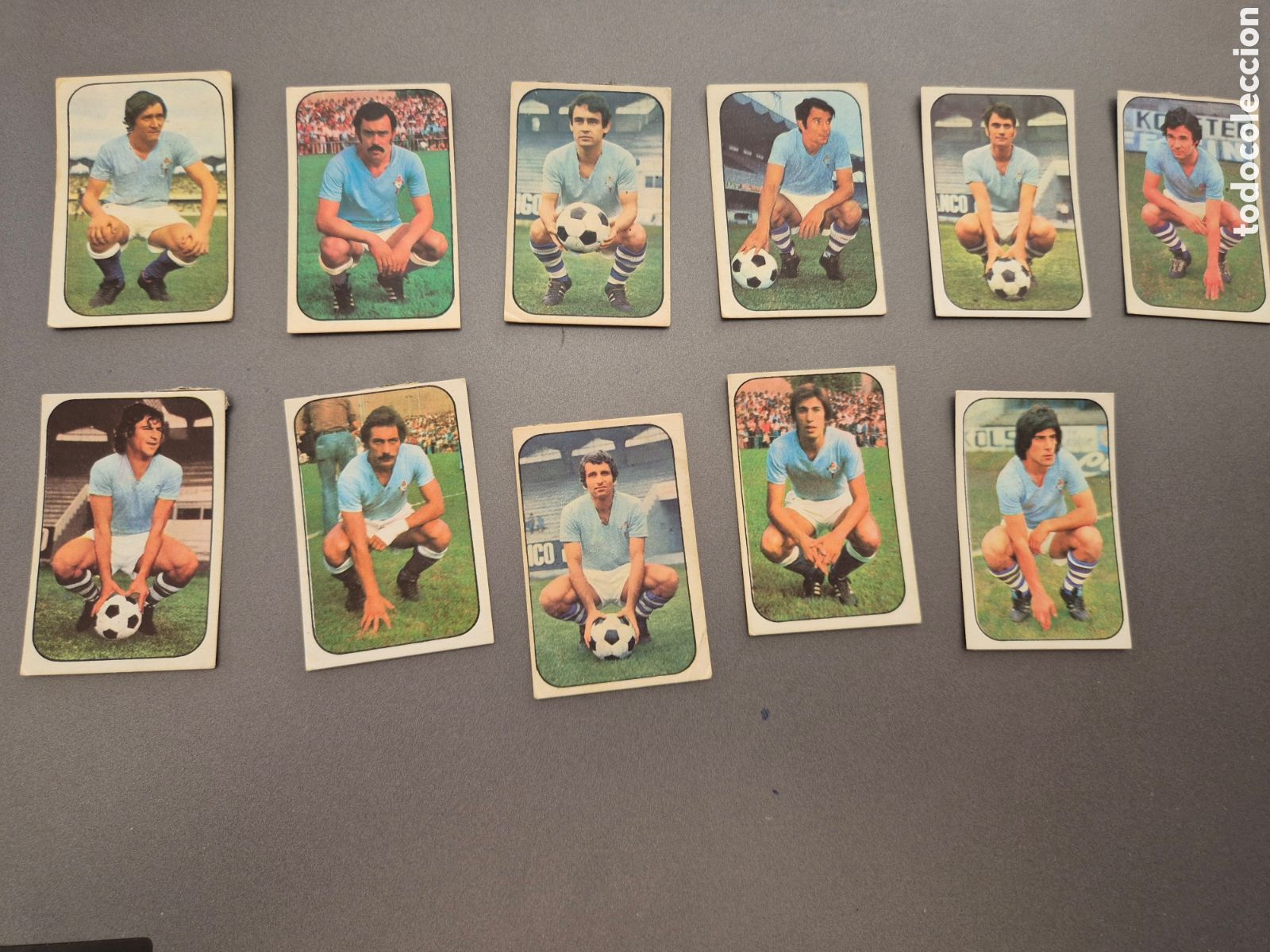 Cartes &agrave; collectionner de Football: LIGA 1976 1977 76 77 11 CROMOS CELTA