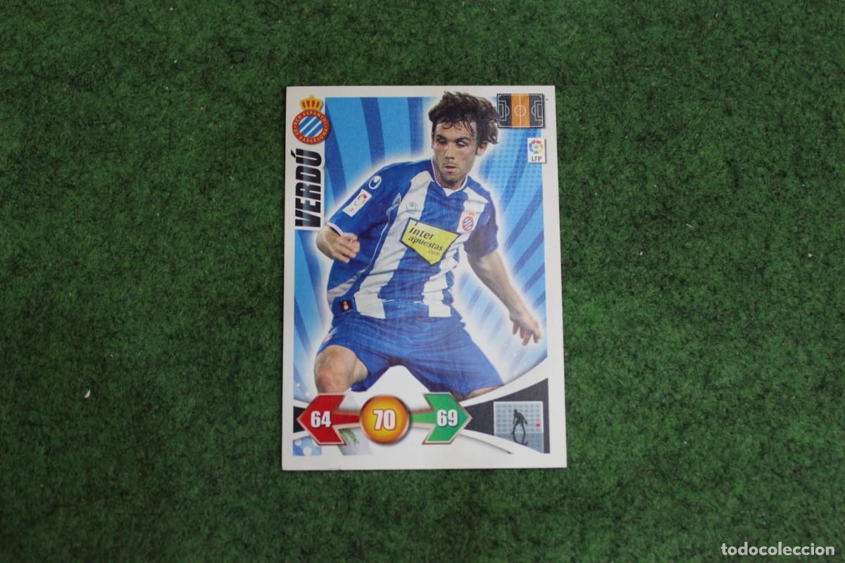 Cartes &agrave; collectionner de Football: VERD&Uacute; RCD ESPANYOL ADRENALYN XL 2009 2010 09 10 LALIGA SANTANDER